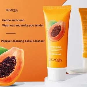 Bioaqua Papaya Moisturizing Face Wash – 100g, Hydrating & Refreshing Cleanser