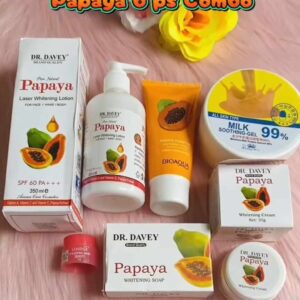Papaya Glow Combo Pack – 6 pis Skincare Set